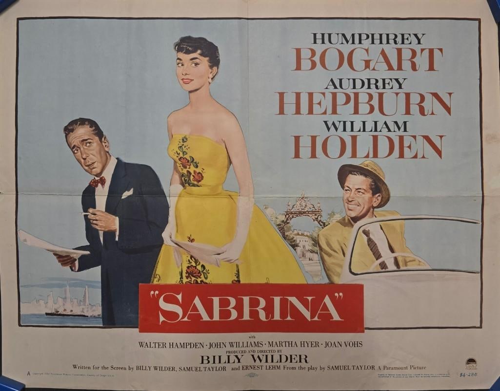 Sabrina - 1954 Folded Half Sheet (1 of 1)