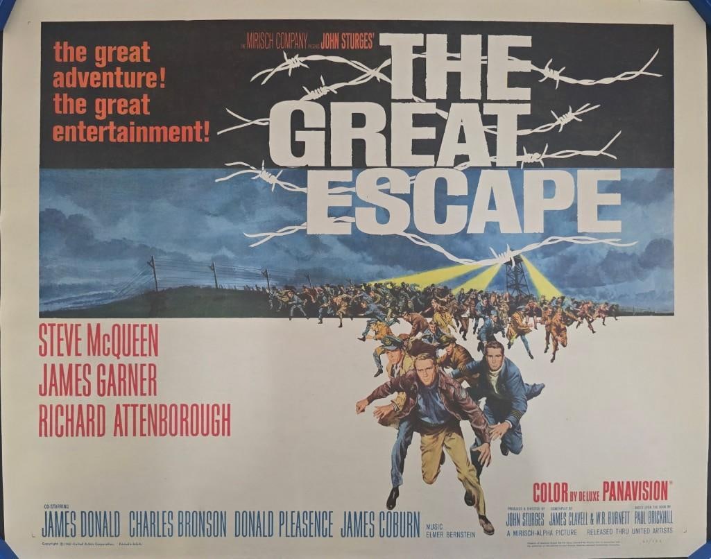 The Great Escape - 1963 Unfolded Half Sheet (1 of 1)