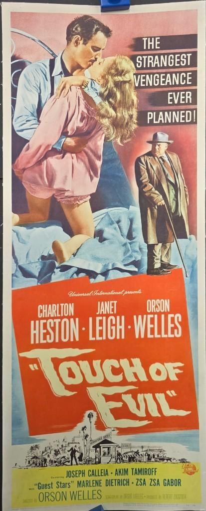 Touch of Evil - 1958 Linen Backed Insert (1 of 1)