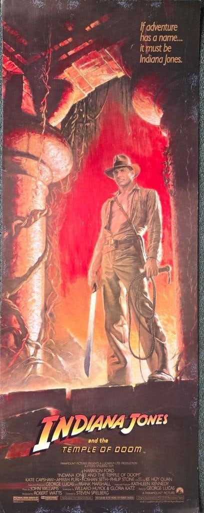 Indiana Jones and the Temple of Doom - 1984 Rolled Insert (1 of 1)