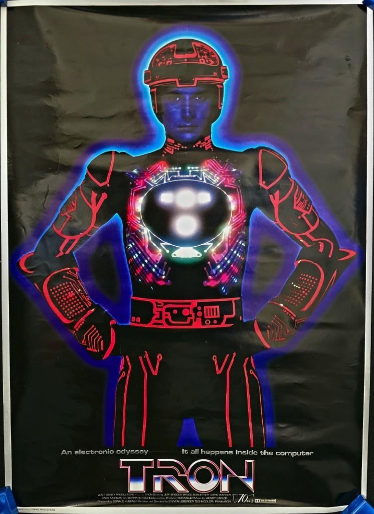 Tron - 1982 Japanese English Style Rolled Poster (1 of 1)