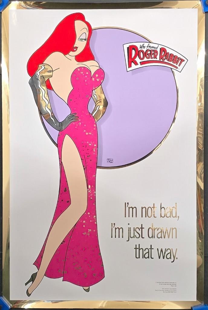 Who Framed Roger Rabbit - Style E Kilian Foil One Sheet (1 of 1)