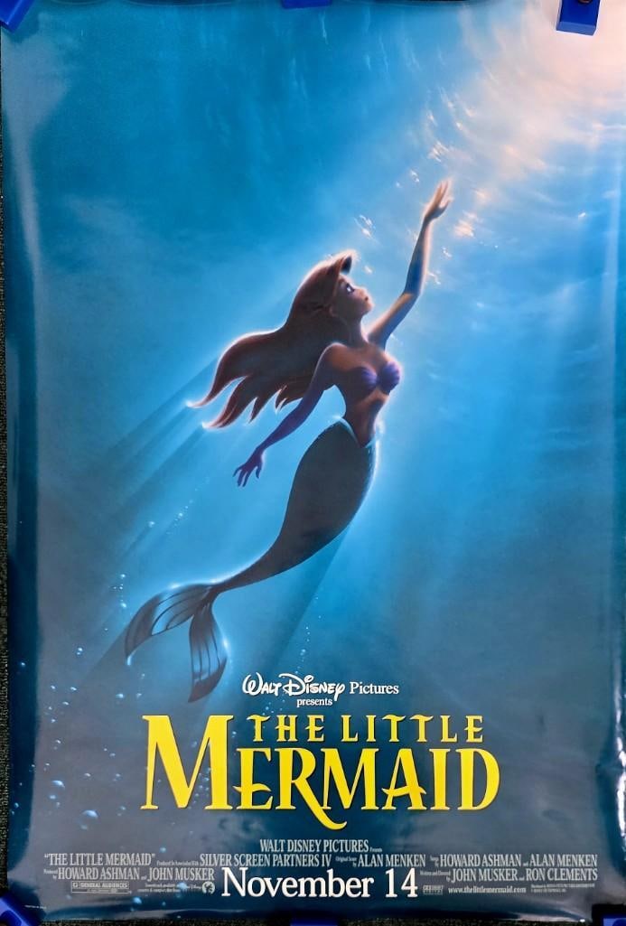 The Little Mermaid - RR97 One Sheet: Quantity: 1 Year: 1997 Condition: Excellent Country: U.S.A Size: 27x40 Genre: Disney / Animation Stars: Jodi Benson, Samuel E. Wright, Edan Gross