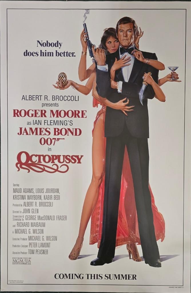 Octopussy - 1983 Advance Style B One Sheet (1 of 1)