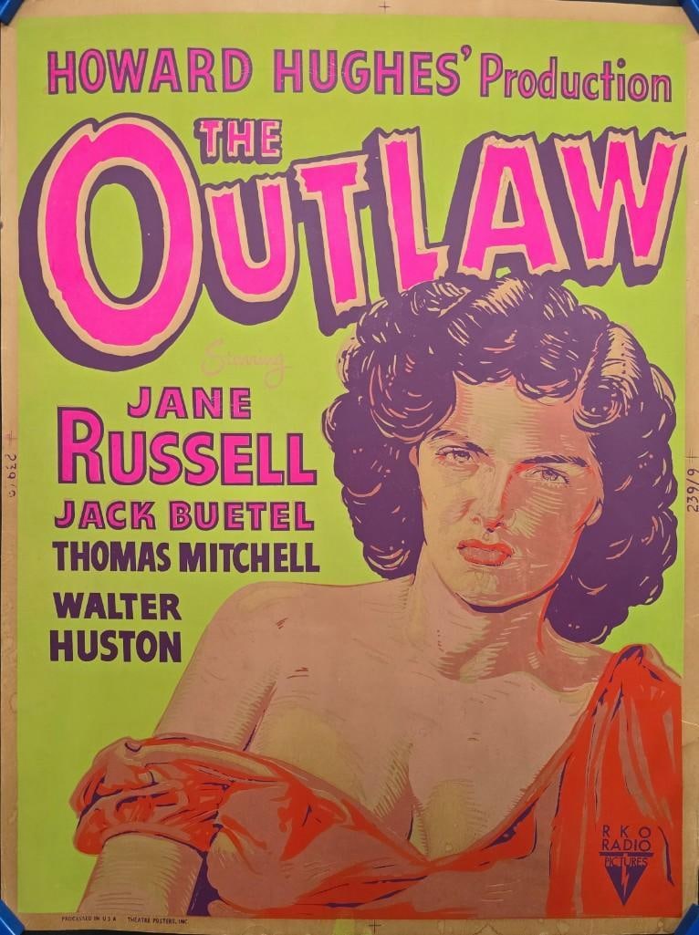 The Outlaw - 1946 30x40 Art Poster (1 of 1)