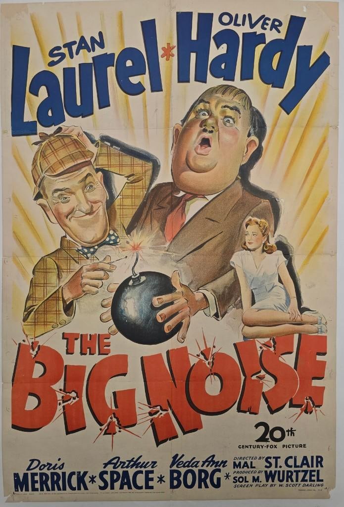 The Big Noise - 1944 Linen Backed One Sheet (1 of 1)