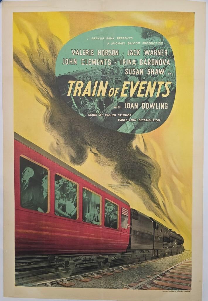 Train of Events - 1949 Linen Backed One Sheet (1 of 1)