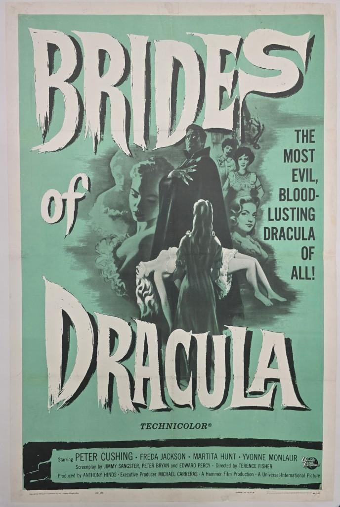 Brides of Dracula - 1960 Linen Backed One Sheet (1 of 1)