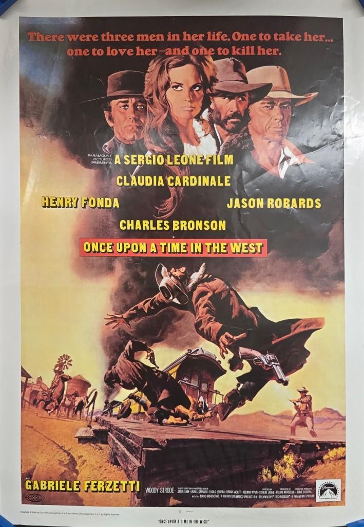 Once Upon the Time in the West - 1968 Unfolded One Sheet (1 of 1)