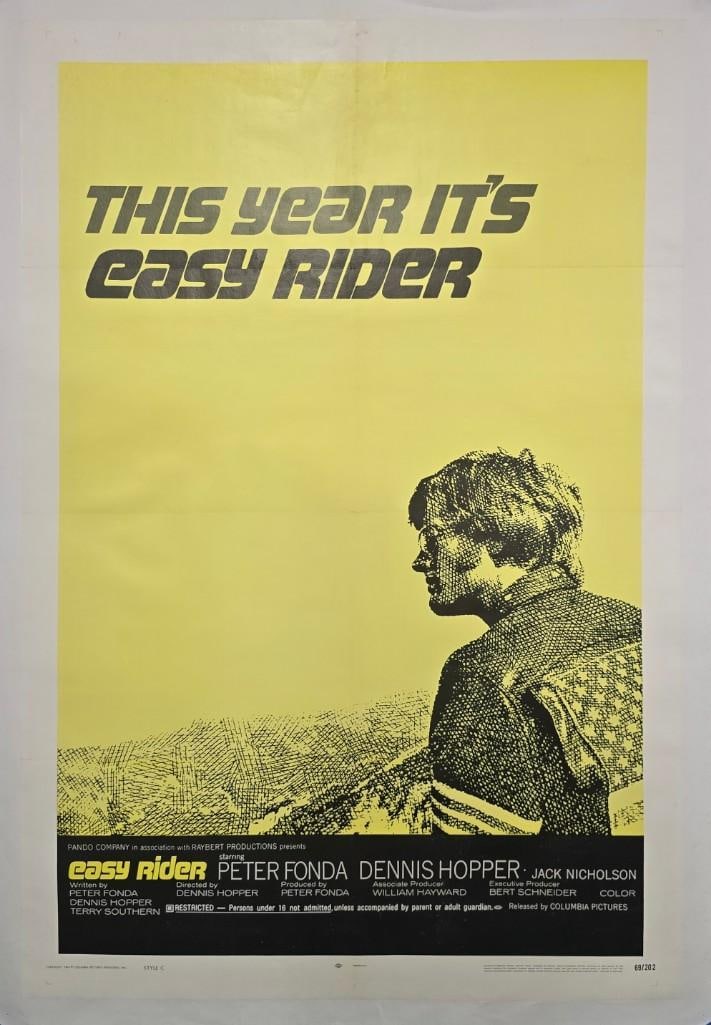 Easy Rider - 1969 Linen Backed Style C One Sheet (1 of 1)