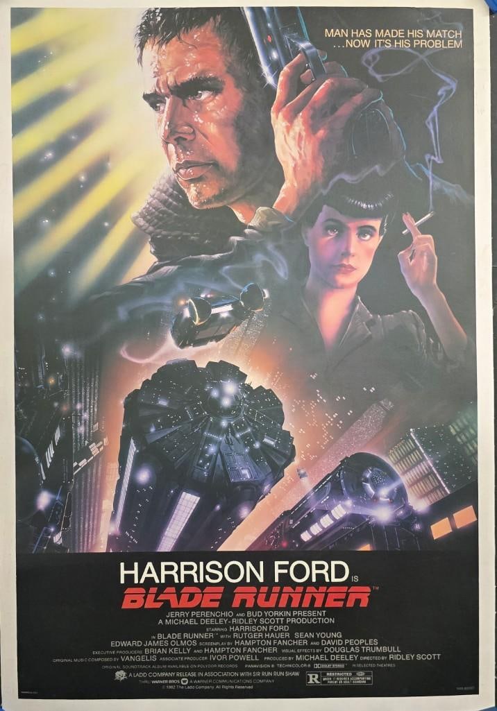 Blade Runner - 1982 Linen Backed One Sheet (1 of 1)