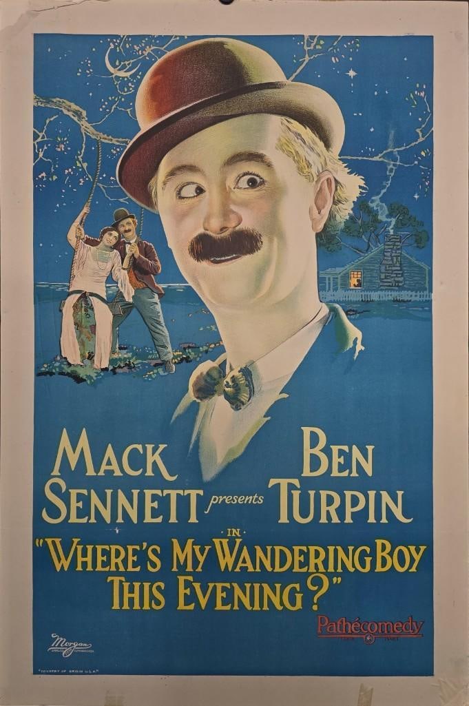 Where's My Wandering Boy This Evening - On Foamboard One Sheet (1 of 1)