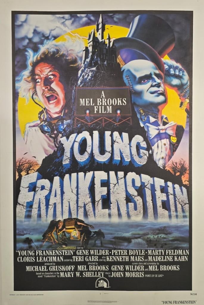 Young Frankenstein - 1974 Linen Backed One Sheet (1 of 1)