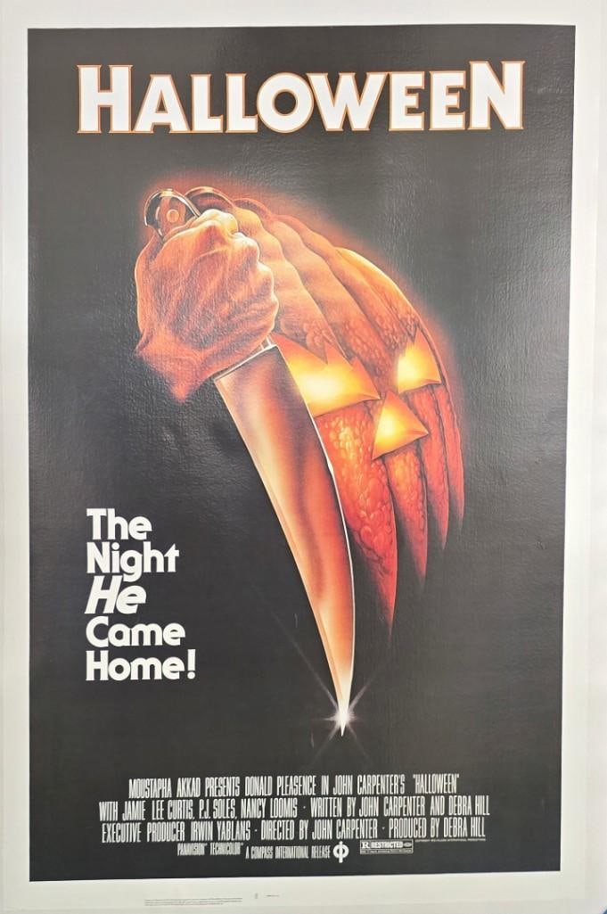 Halloween - 1978 Linen Backed One Sheet - Black Rating Style (1 of 1)