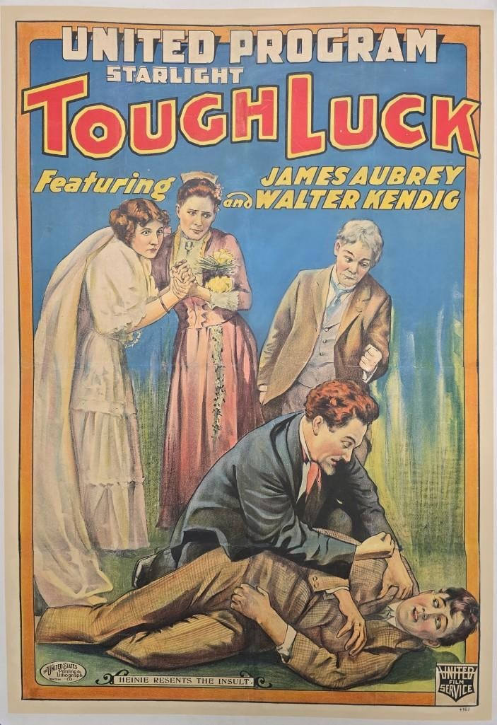 Tough Luck - 1915 Linen Backed One Sheet (1 of 1)