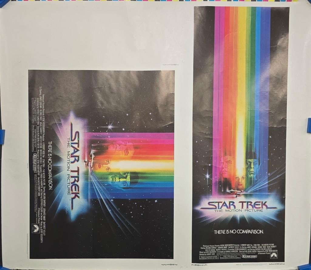 Star Trek - Insert and Half Sheet Proof Uncut - Rolled (1 of 2)