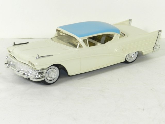 1958 Buick Roadmaster: 1958 Buick Roadmaster. Dealer promo plastic car. Good Condition