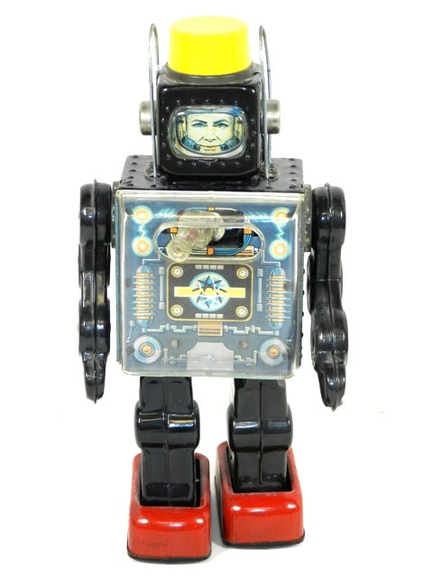 Japan Fighting Spaceman Robot: Battery Operated all original and complete in excellent condition