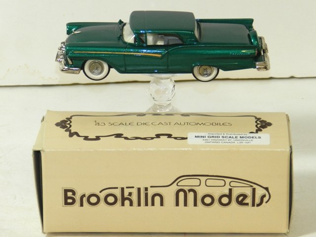 BROOKLIN MODELS #35X FORD SKYLINER: BROOKLIN MODELS #35X 1957 FORD FAIRLANE SKYLINER LIMITED EDITION CTCS 1991 MINT IN BOX
