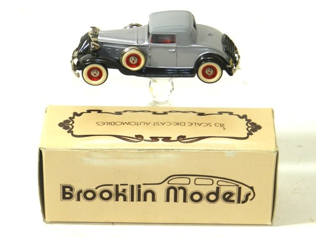 BROOKLIN MODELS #6 PACKARD LIGHT COUPE: BROOKLIN MODELS #6 PACKARD LIGHT 8 COUPE. MINT IN BOX
