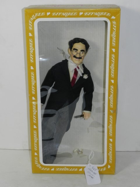 EFFANBEE GROUCHO MARX DOLL: EFFANBEE GROUCHO MARX 15 INCH DOLL. MINT BOXED