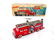 RED CHINA Tin Friction FIRE TRUCK w/ BOX