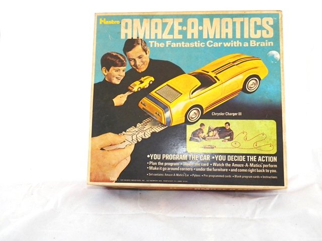 Hasbro AMAZE-A-MATICS CHRYSLER CHARGER III MIB: Set looks complete with accessories. With original box. Excellent