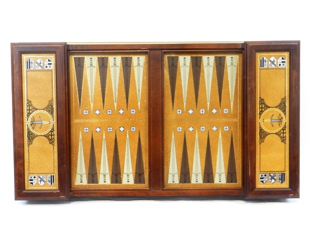Franklin Mint The Excaliber Backgammon Set (1 of 5)