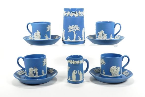 Wedgwood Blue Jasperware Collection (10) (1 of 1)