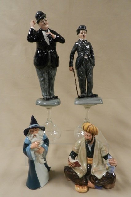 Four Historical Figures Group of Royal Doultons (1 of 8)