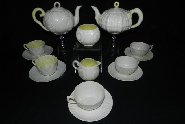 Assorted Belleek Tea Set Pieces (1 of 7)
