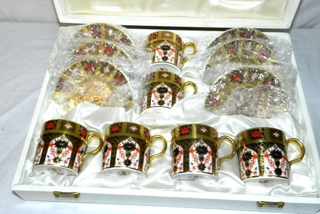 Royal Crown Derby 6pc. Cup & Saucer Collection (1 of 6)