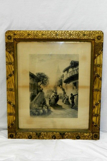 Etching After Gustave Dove Painting, Peace. (1 of 5)