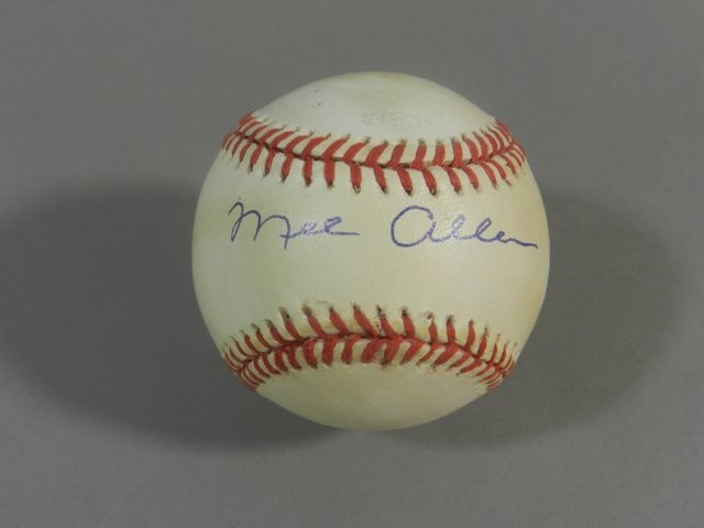 Mel Allen Single-Signed OAL Baseball (1 of 4)