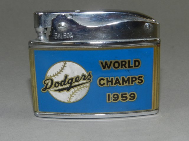 1959 Los Angeles Dodgers World Champs Lighter (1 of 3)