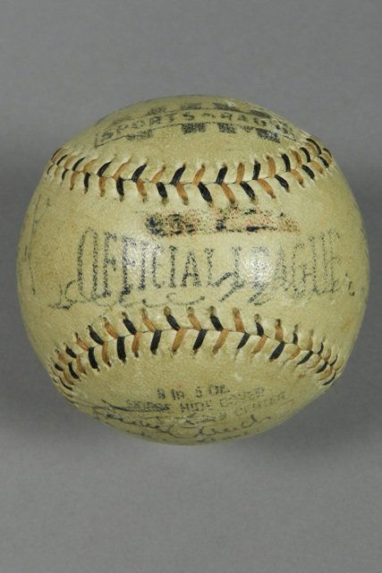 1941 Brooklyn Dodgers Team-Signed Baseball (1 of 9)