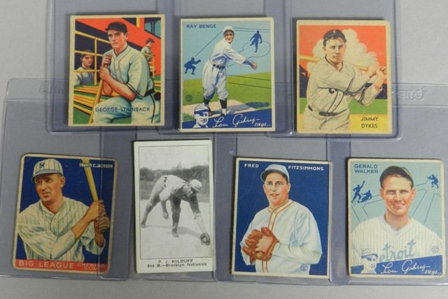 Pre-War Baseball Card Lot (1 of 9)