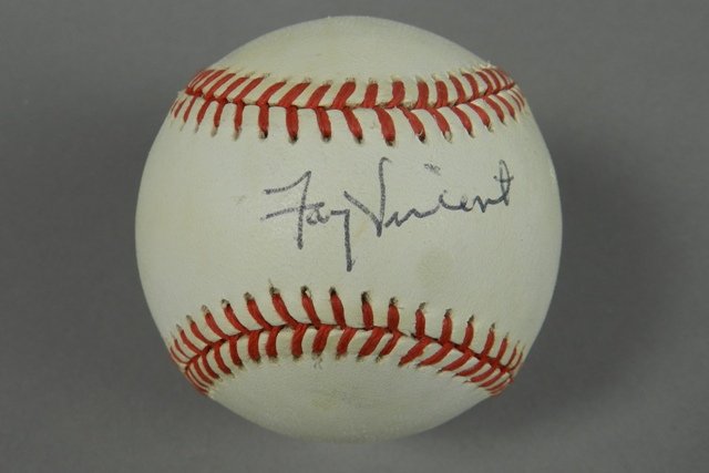 Fay Vincent Single-Signed  OAL Baseball (1 of 5)