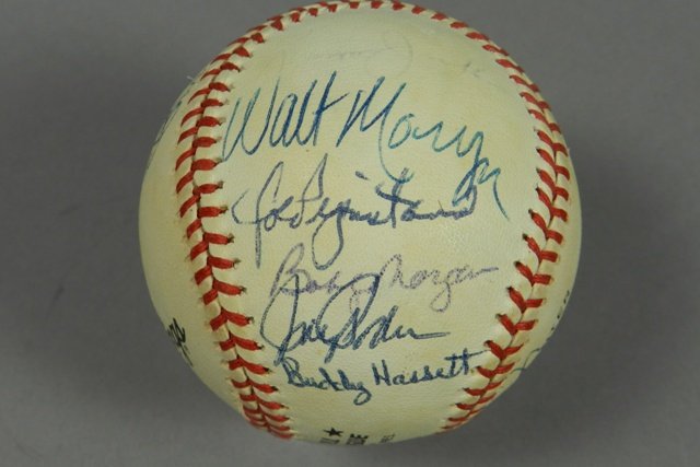 Brooklyn Dodgers Old-Timers Signed Baseball (1 of 6)