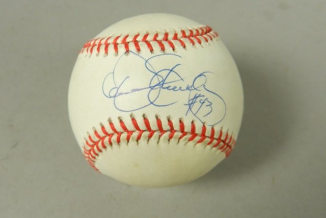 Dennis Eckersley Single-Signed OAL Baseball (1 of 4)