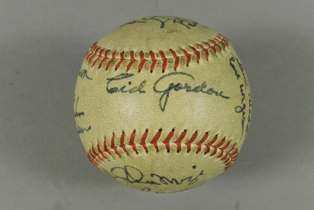 Old Timers Signed Baseball (1 of 8)