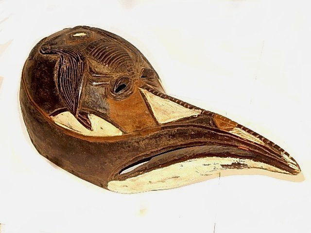 Large Dan Mahgle-  Malinke Mali Bird Beak Mask (1 of 5)
