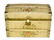 Vintage Child's Hump Back Decorated Trunk