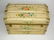Vintage Child's Hump Back Decorated Trunk - 5