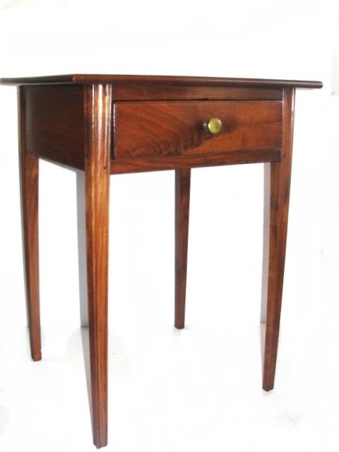 American 19th. C. One-Drawer Stand in Walnut (1 of 7)
