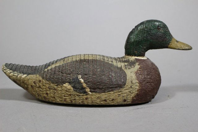 Antique Mallard Duck Decoy