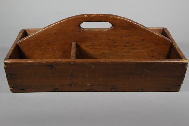 Early 19th Century Primitve Tool Tote (1 of 9)