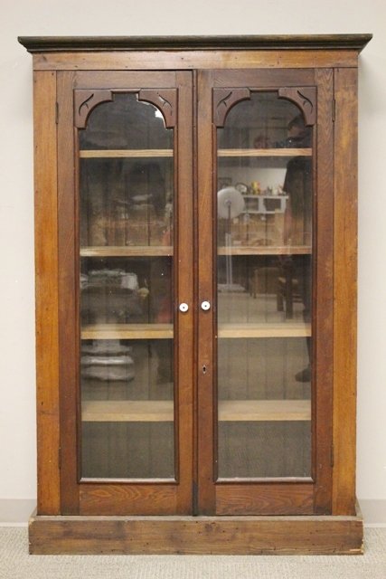 Late 19th C. Two Door Bookcase (1 of 9)