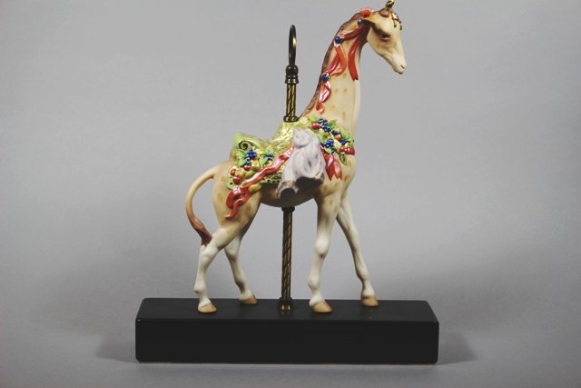Cybis Porcelain Carousel Giraffe Figurine (1 of 9)
