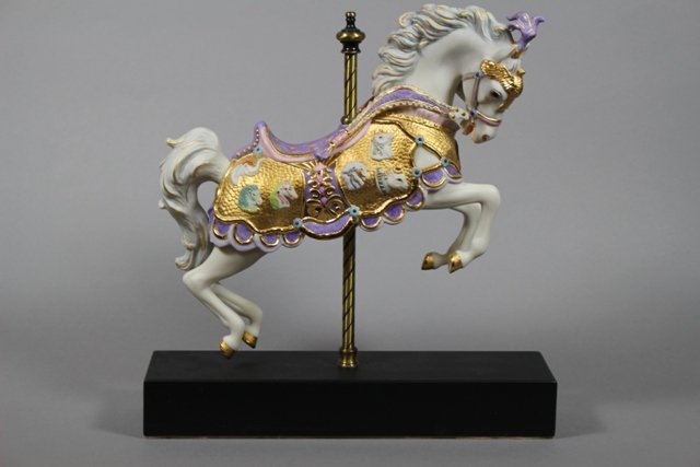 Cybis Golden Thunder Anniversary Carousel Horse (1 of 8)